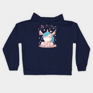 I love Unicorn Kids Hoodie